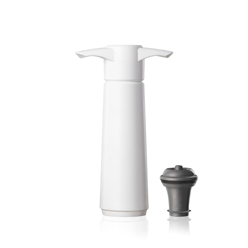 Vacu Vin Wine Saver Original White with 1 Vacuum Stopper