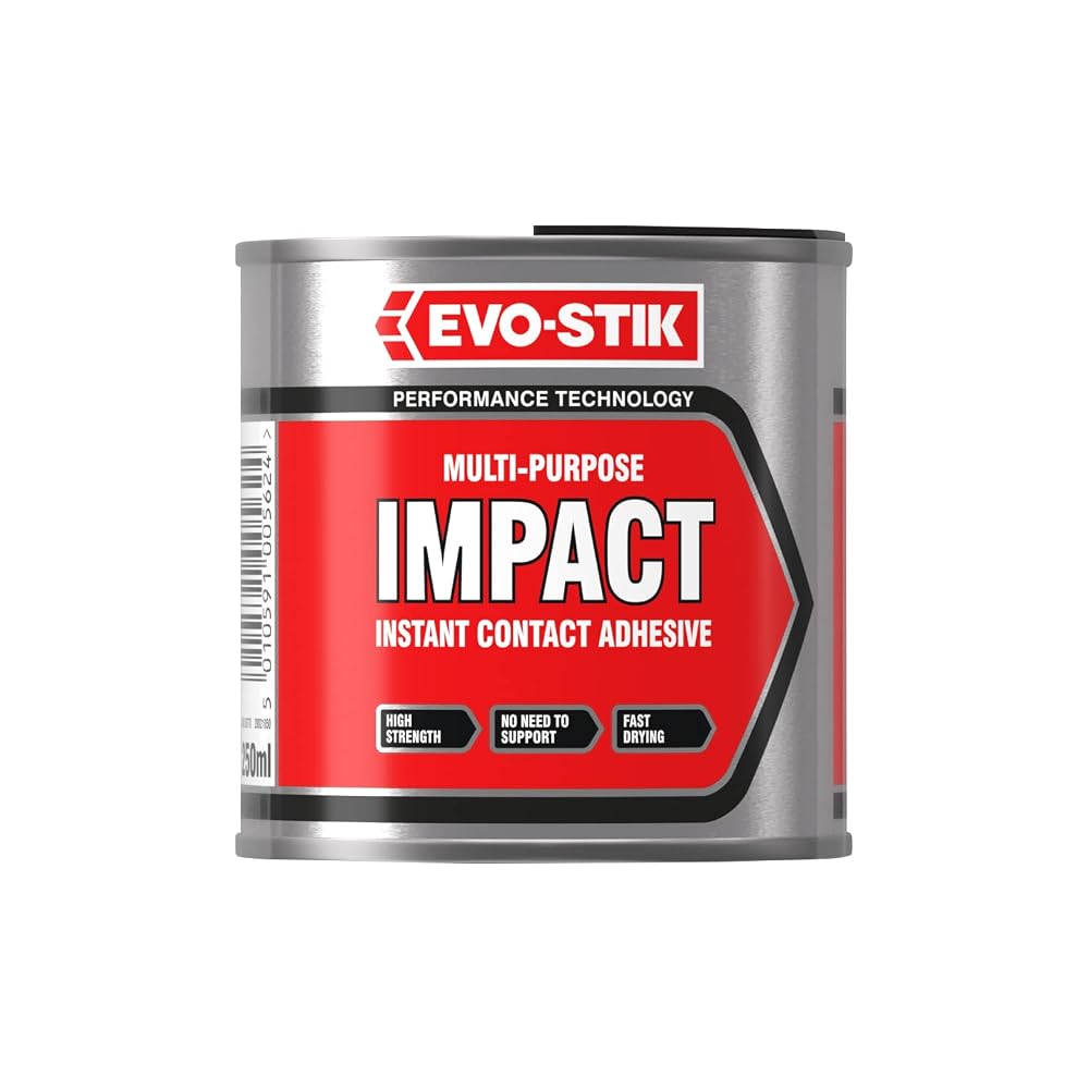 EVO-STIK Impact Adhesive 250ml, Multipurpose High-Strength Contact Glue