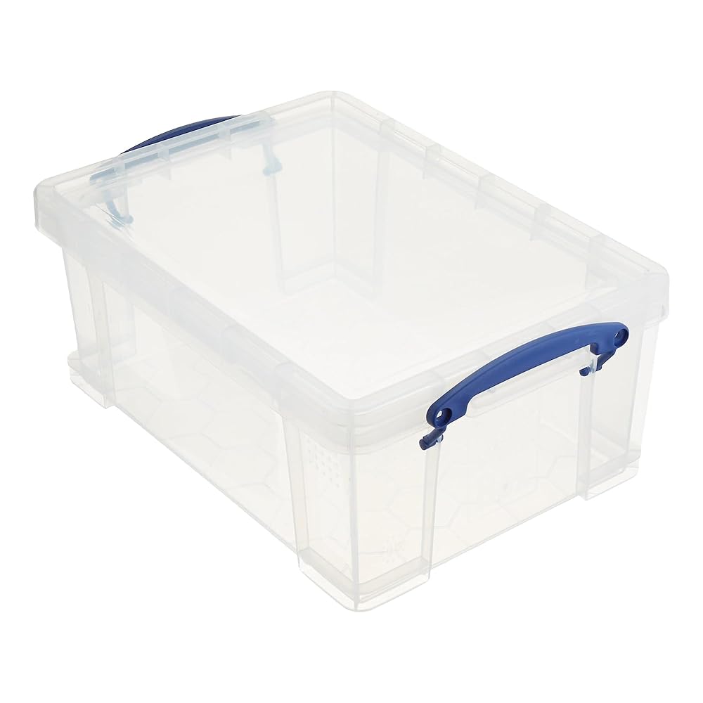 Really Useful 9 Litre Clear Plastic Storage Box