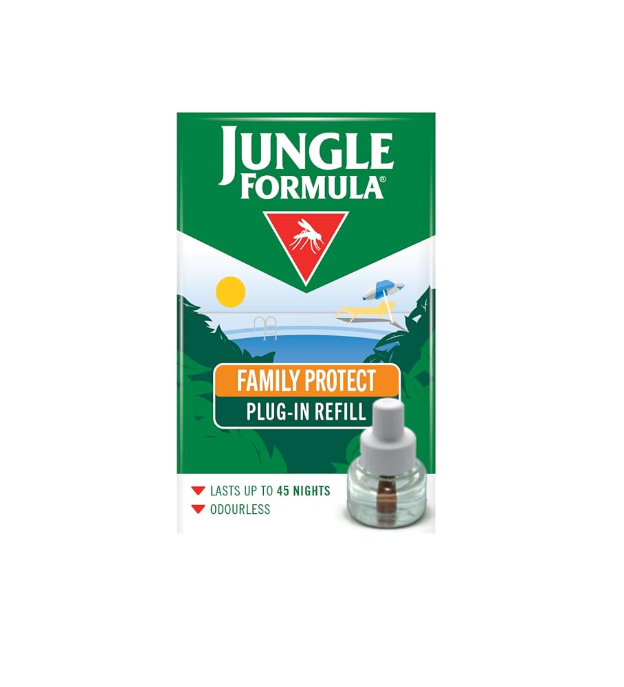 Jungle Formula Indoor Mosquito Killer Plug-in Refill, Up to 45 Nights