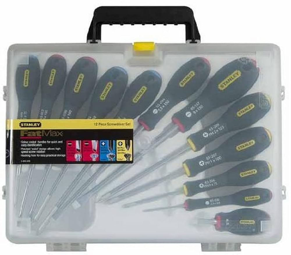 Stanley STA565426 FatMax 12 Piece Screwdriver Set