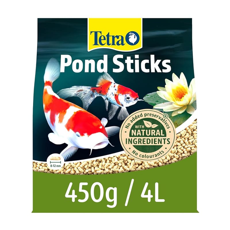 Tetra Pond Fish Food Sticks 450g - Biologically Balanced for Pond Fish