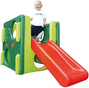 Little Tikes Junior Activity Gym. Climb, Crawl and Slide, Durable Garden Toy for Kids Indoor or Outdoor Activity. Stable, Kid-Safe Playset, For Kids Aged 18 Months +, Evergreen