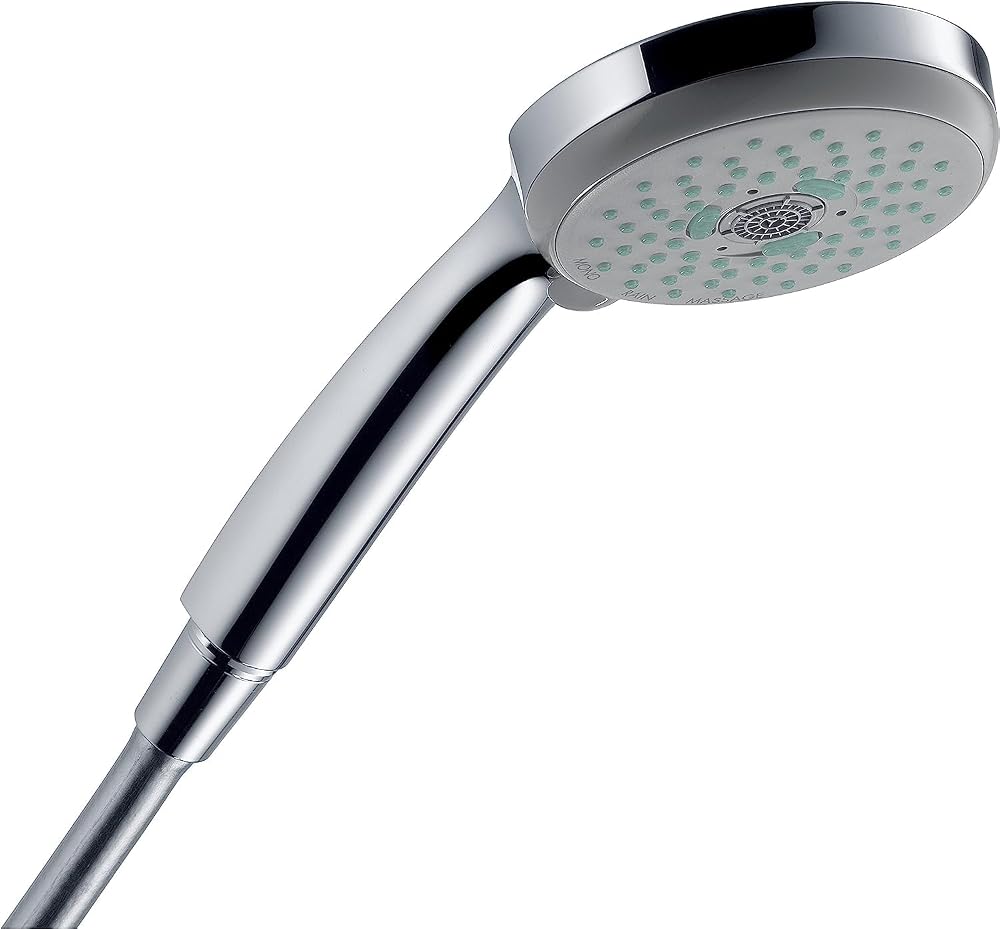hansgrohe Croma 100 Multi Hand Shower, 3 Spray Modes, Chrome