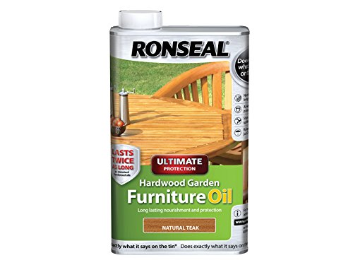Ronseal Quick Drying Woodstain Teak Satin 750ml