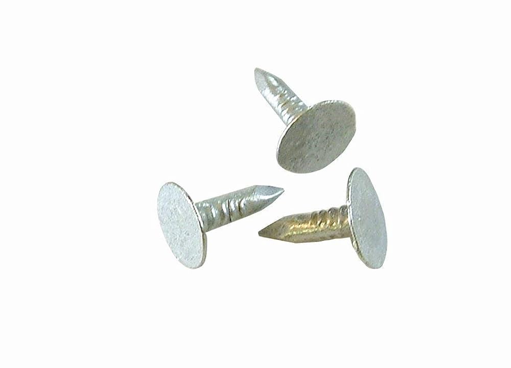 Galvanised Roofing Felt Clout Nails 13mm (Pack of 50)