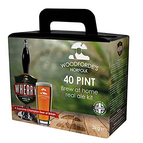 Woodforde's Wherry' Real Ale 40 Pint Homebrew Beer Kit