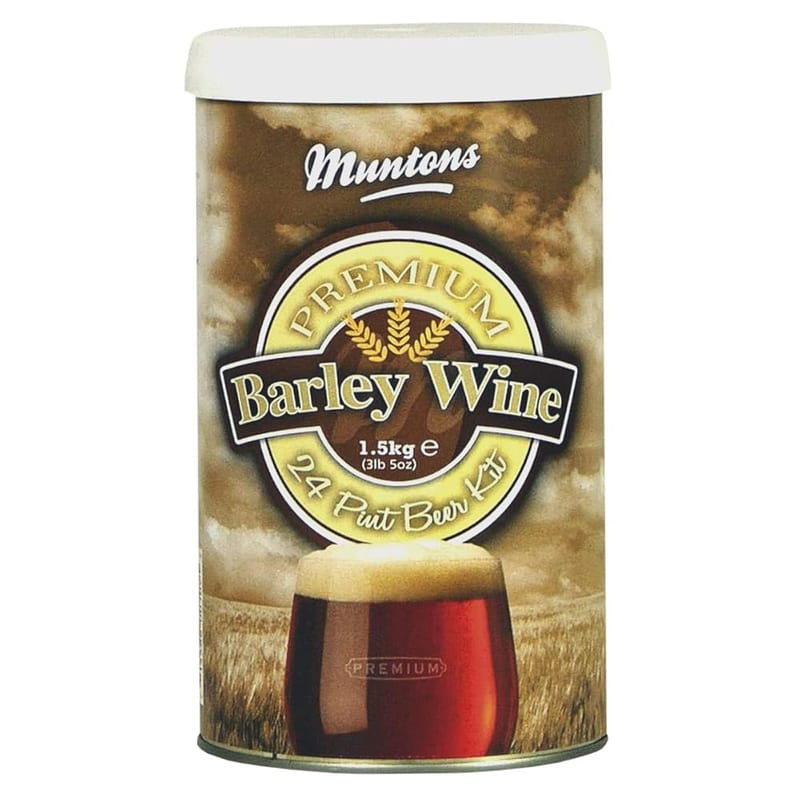 Home Brew Ingredients - Muntons Premium Barley Wine - 24 Pint Beer Kit