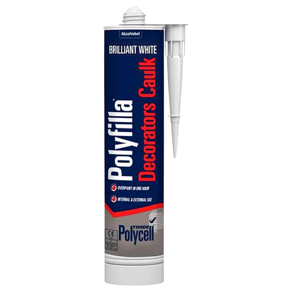 Polycell PLCTC380 Decorators Caulk, White, 380ml