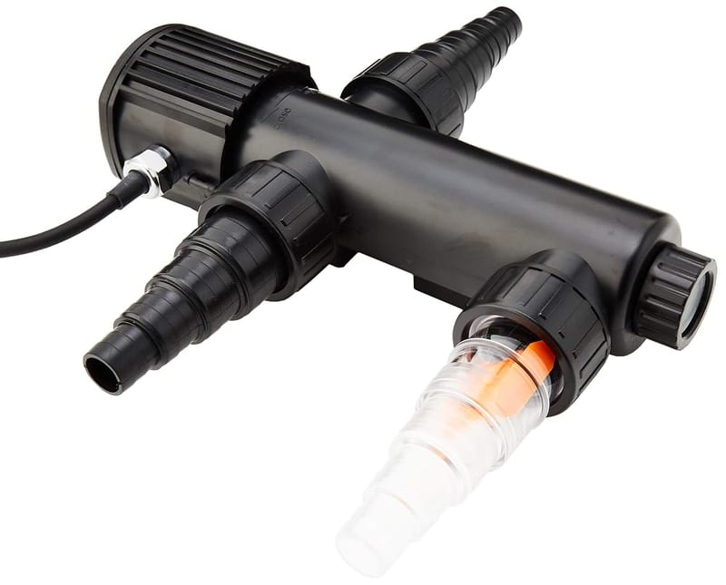 All Pond Solutions 9W UV Light Steriliser for Pond & Aquarium - CUV-209 Fish Tank & Pond Clarifier