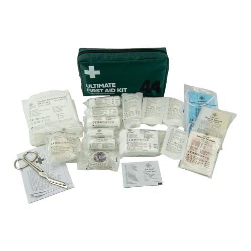 AA Ultimate First Aid Kit — AA0903, A Family Essential For Car, Home, Holidays, Travel, Camping, Caravans, Office, Black