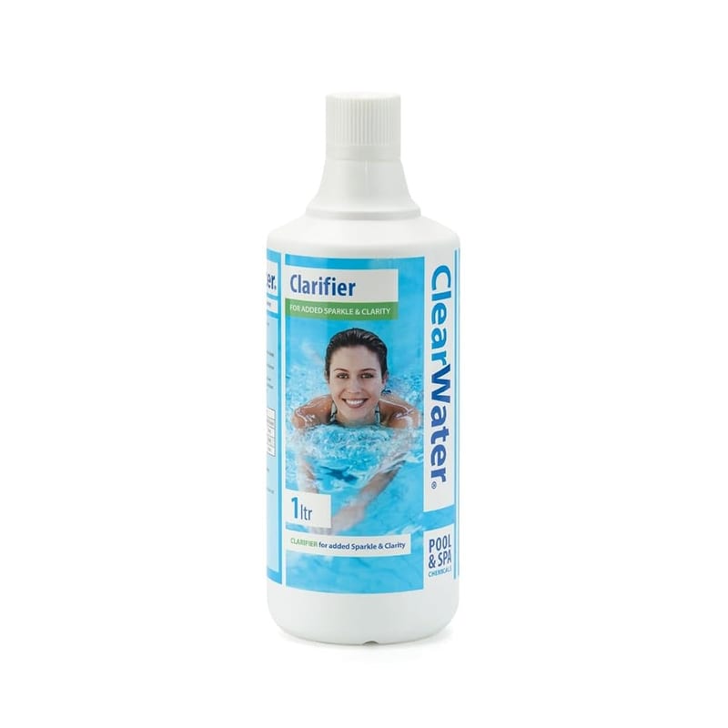 Clearwater Water Clarifier for Hot Tub, Spa and Swimming Pool Water Treatment, 1 Litre