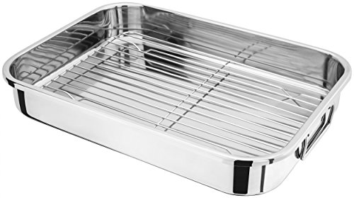 Judge Extra Large Non-Stick Roasting Tray 34cm x 28cm x 6cm