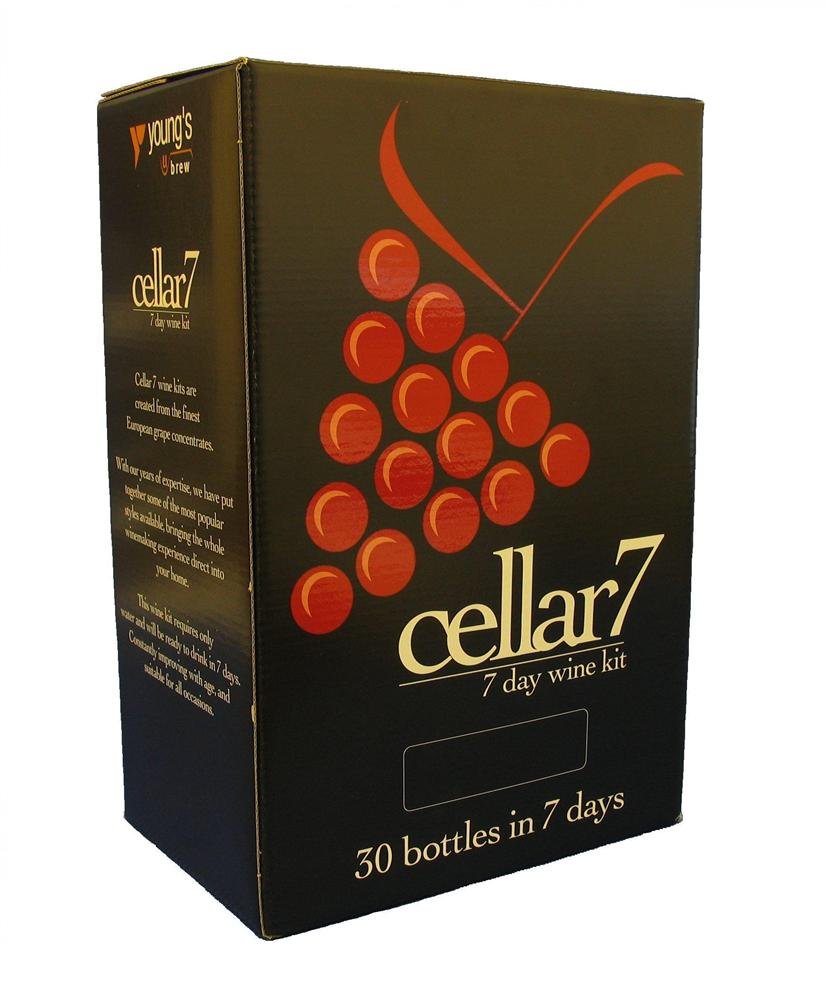 Youngs Cellar 7 Red Wine Kit. Cabernet Sauvignon