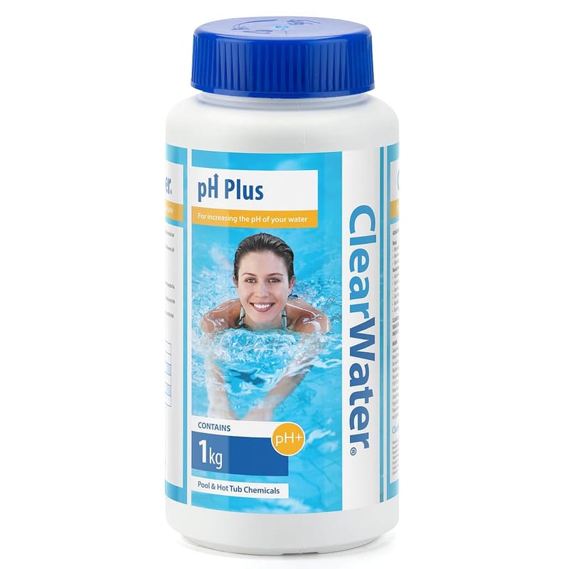 Clearwater pH Plus Increaser for Hot Tub, Spa & Pool, Granules 1kg
