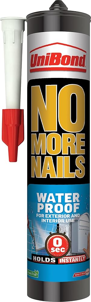 UniBond No More Nails Exterior Water Resistant Grab Adhesive Cartridge