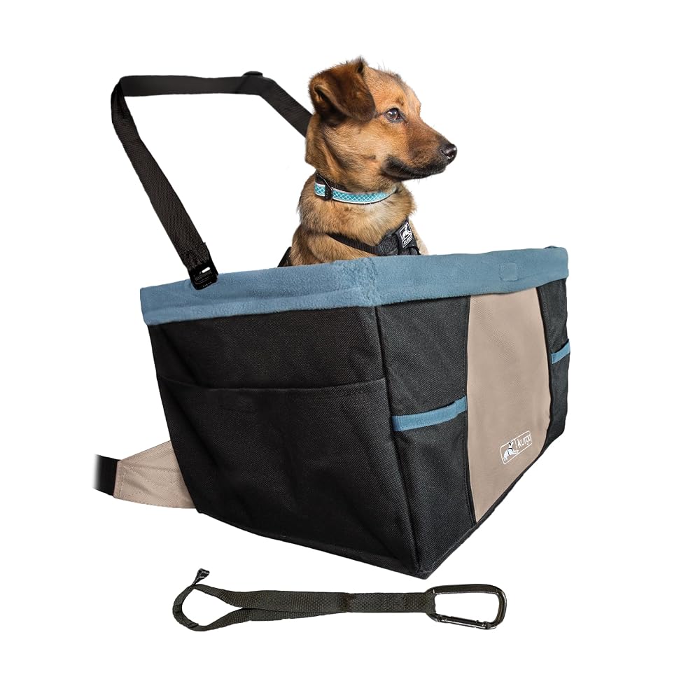 Kurgo Rover Dog Booster Car Seat with Tether