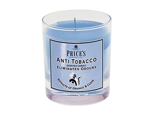 Price's Candles Scented Candle Jar | Anti Tobacco | Odour Eliminating Fragrance