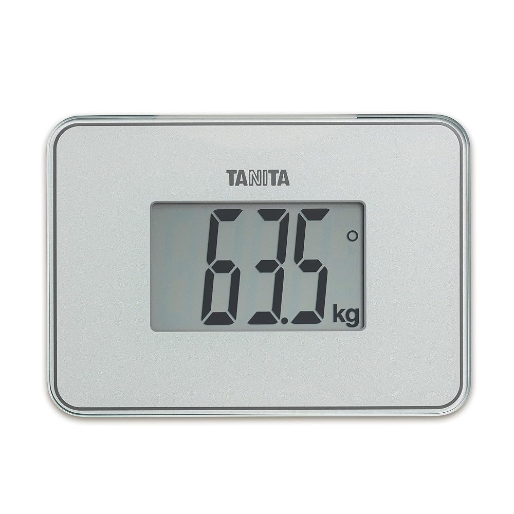 TANITA HD-386 World's Smallest Digital Bathroom Scale, Pearl White