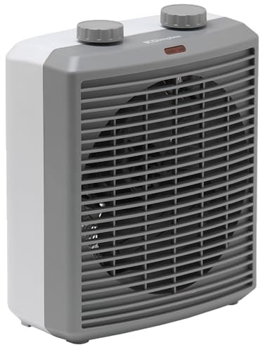 Dimplex 2kW Electric Fan Heater, Compact Fan Heater with 2 Heat Settings, Frost Protection and Cool Blow
