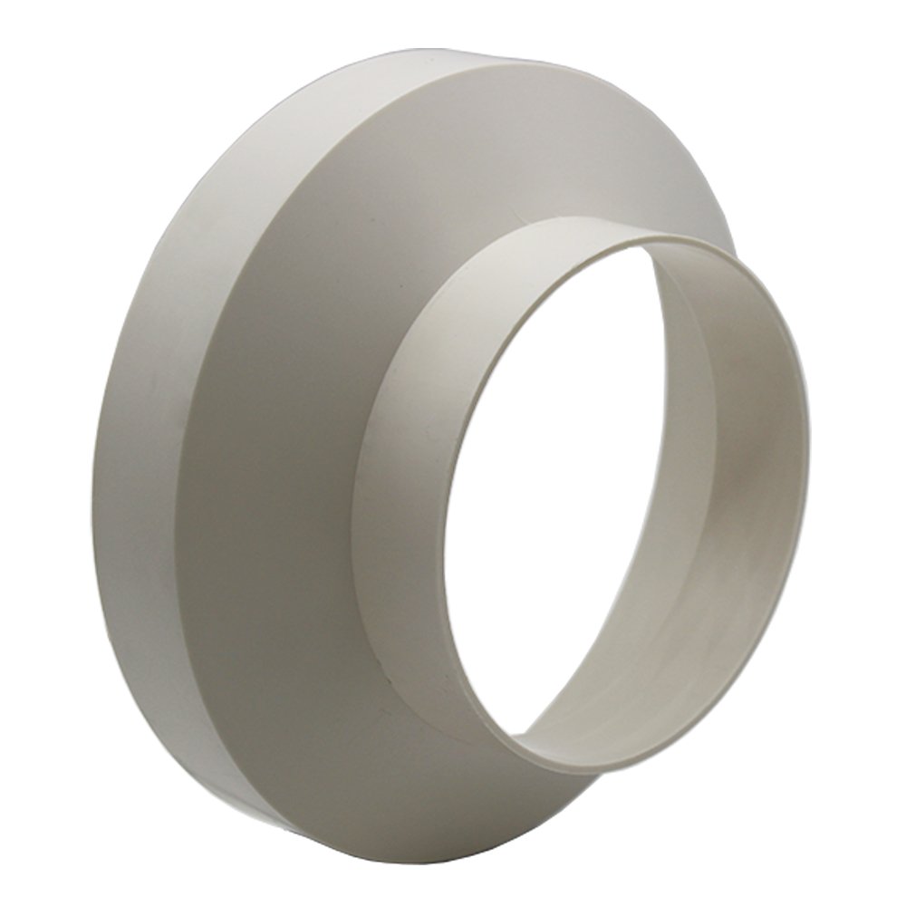 Kair Ducting Reducer 150mm to 100mm / 6 to 4 Inch Duct Pipe Reduction Connector