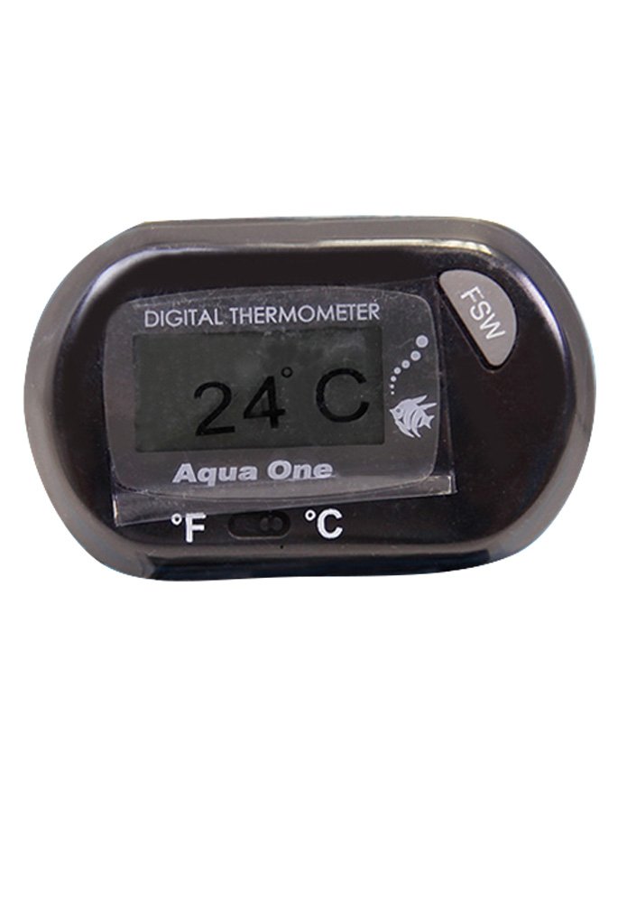 Aqua One ST-3 LCD Electronic Aquarium Thermometer