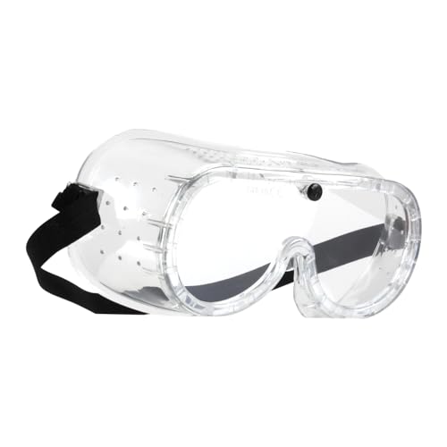 Blackrock Clear Safety Goggles Protective Eyewear with Indirect Vent for Construction, DIY, Laboratory CE Certified (Pack of 3)
