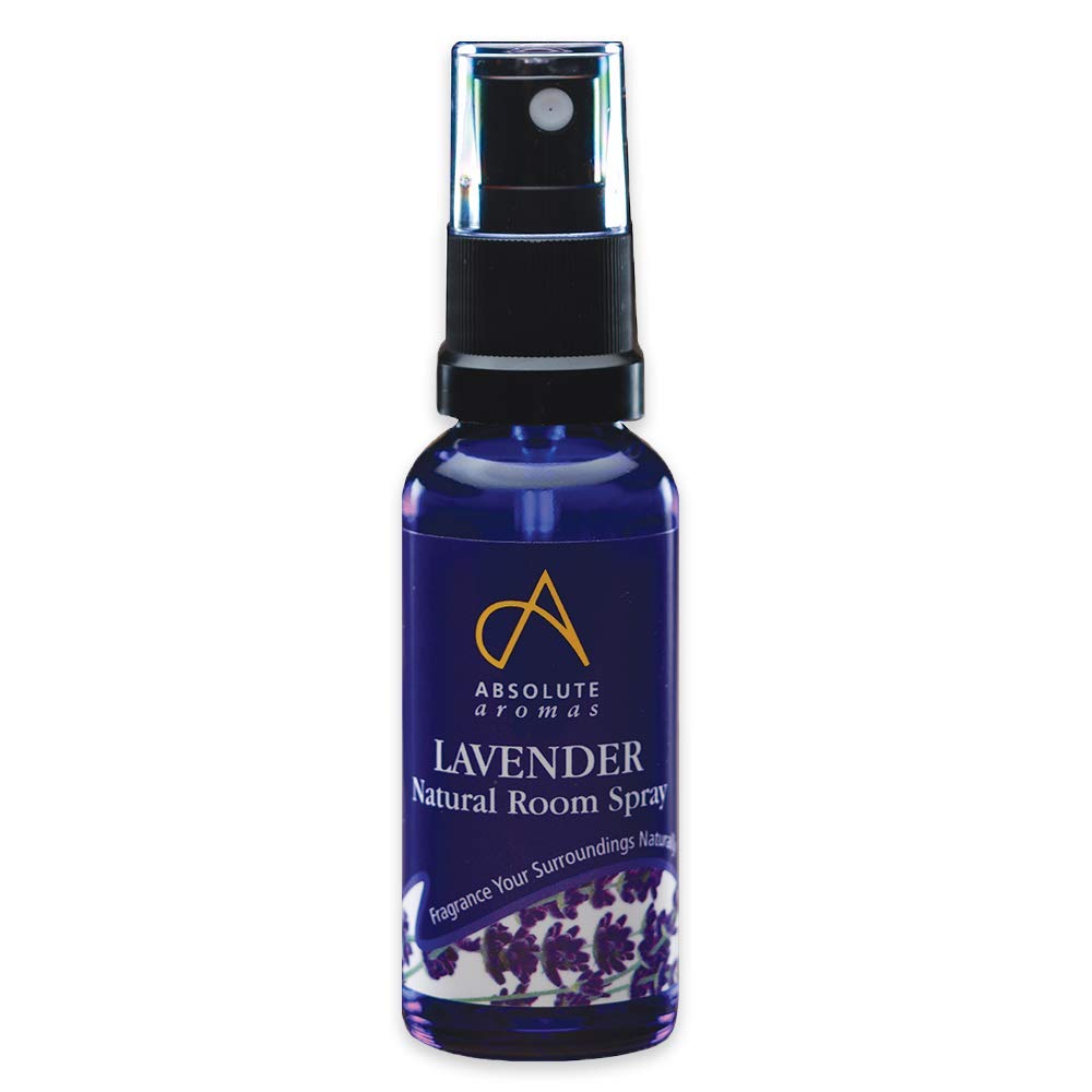 Absolute Aromas Natural Lavender Room Spray, 30ml, Pure Essential Oil Blend