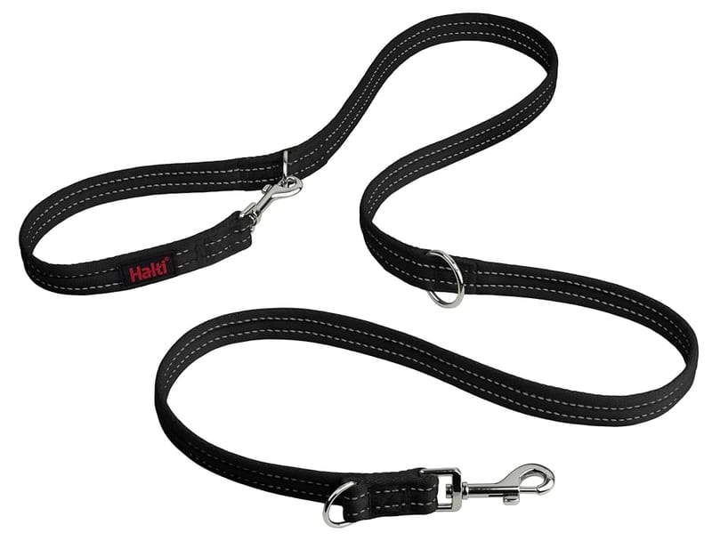Halti Training Lead for Dogs, Size Large, Black, 2m, No-Pull Double-Ended Dog Lead
