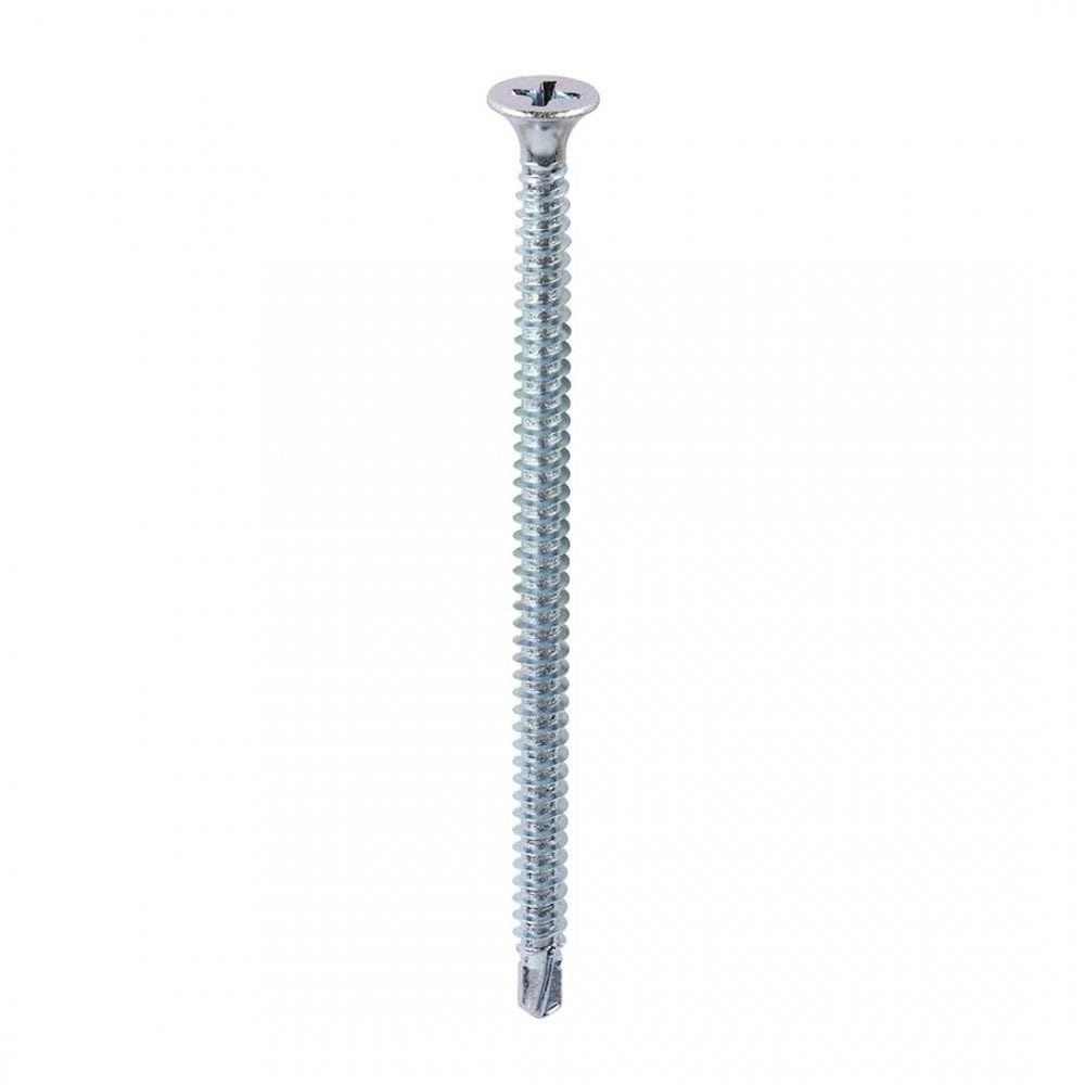 TIMCO BZP PH2 Philips Self-Drilling Drywall Screws - 4.2 x 75mm - Zinc - Box of 500
