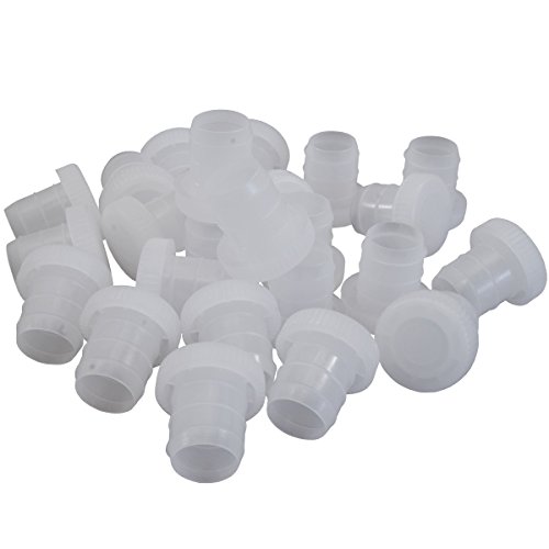 Plastic Wine Bottle Corks/Stoppers - Pack of 24