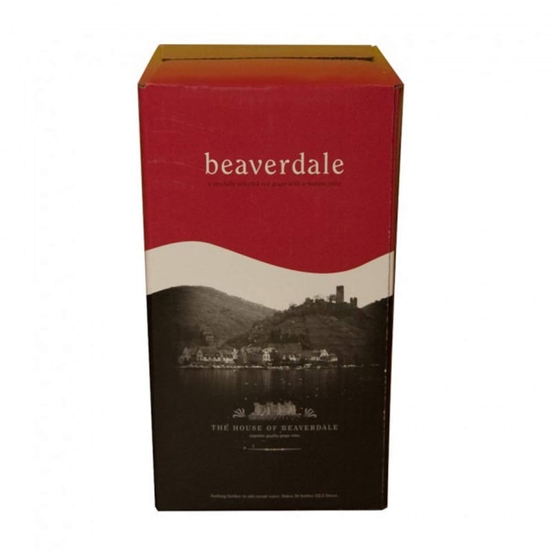 Beaverdale 6 Bottle Red Wine Kit - Vieux Chateau Du Roi - 1 Gallon Home Made Homebrew