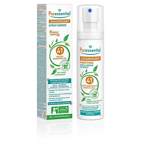 Puressentiel Purifying Air Spray 75ml with 41 Organic Essential Oils