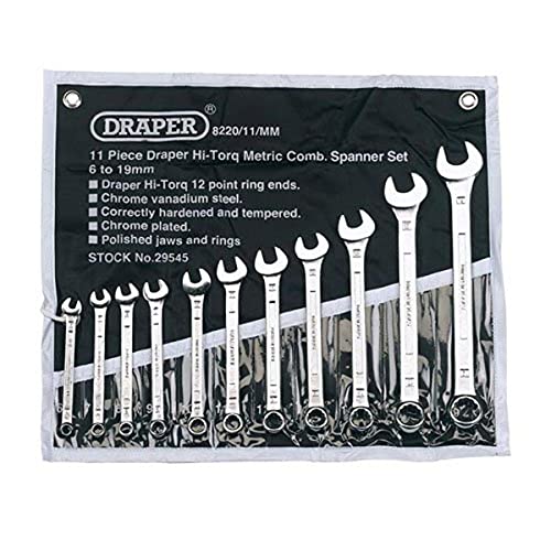 Draper Expert 23017 Hi-Torq Metric Combination Spanner Set (13 Piece)
