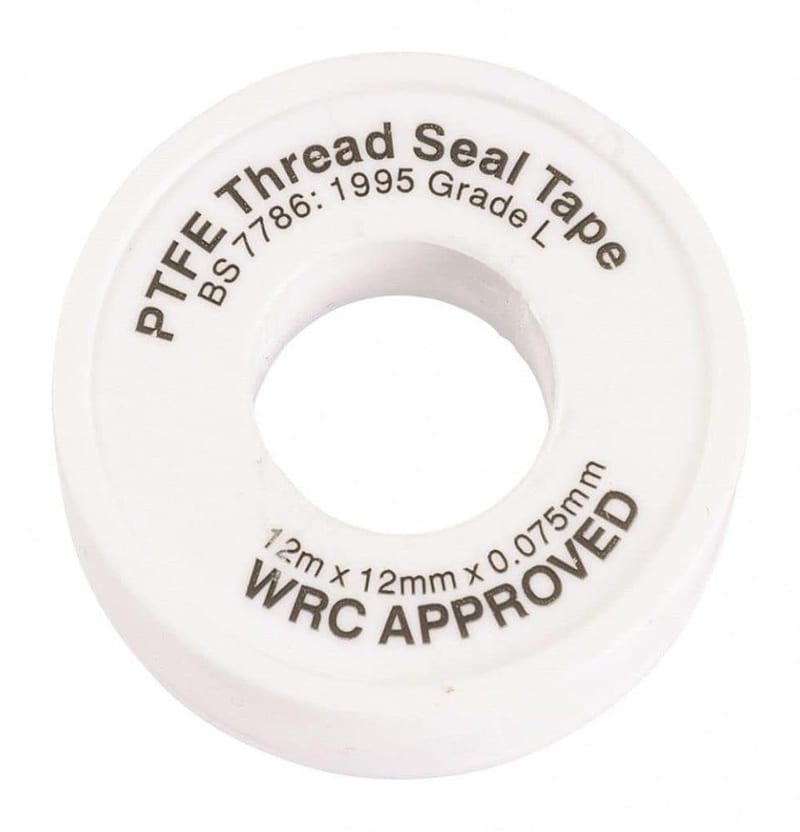All Trade Direct PTFE White Thread Seal Tape, 12m x 12mm