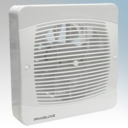 Manrose (Primeline) XF150T Kitchen/Utility Extractor Fan with Run-On Timer for 6"/150mm Duct