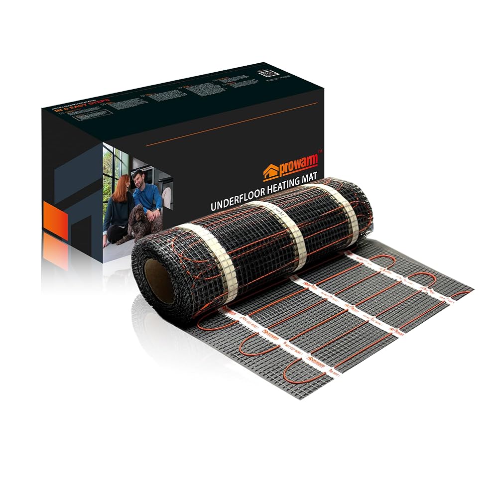 ProWarm Electric Underfloor Heating Mat, 200W / 2.0m²