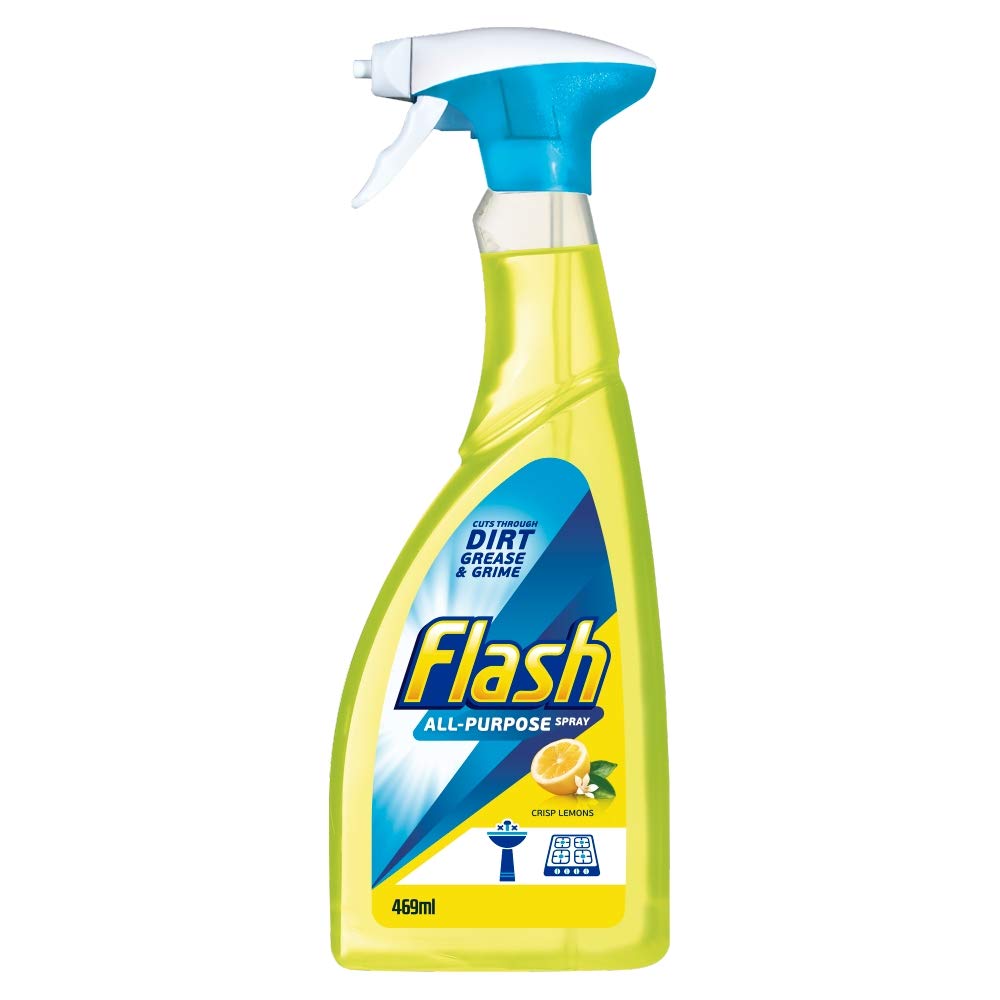 Flash All Purpose Cleaning Spray, Lemon, 469ml