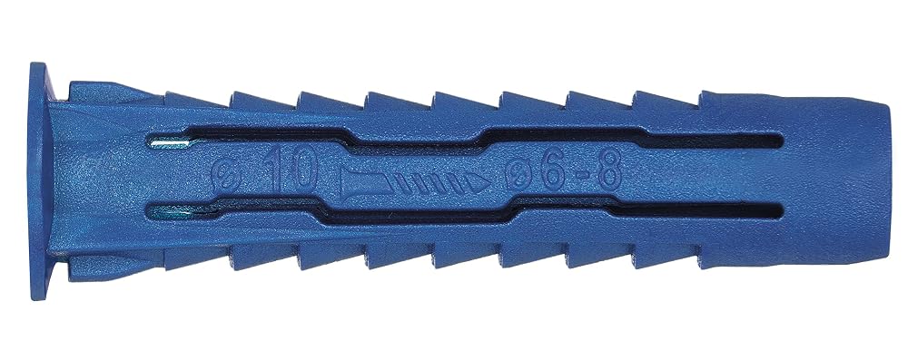 Rawlplug 4ALL-10 10mm Nylon Multi-Purpose Plug (50 Pieces)