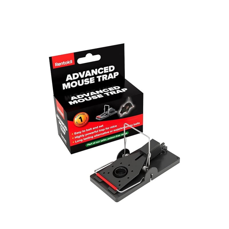 Rentokil Advanced Mouse Trap, Clear, One Size