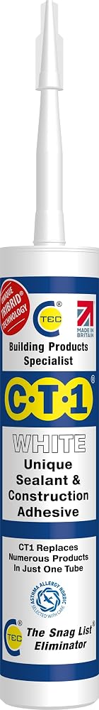 CT1 White TRIBRID Multi Purpose Sealant & Adhesive - 290ml