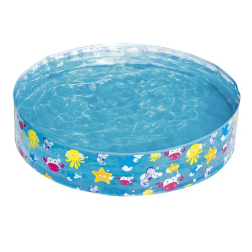 Bestway 55028 Fill 'N Fun Above Ground Pool, Blue, 48 x 10 Inch