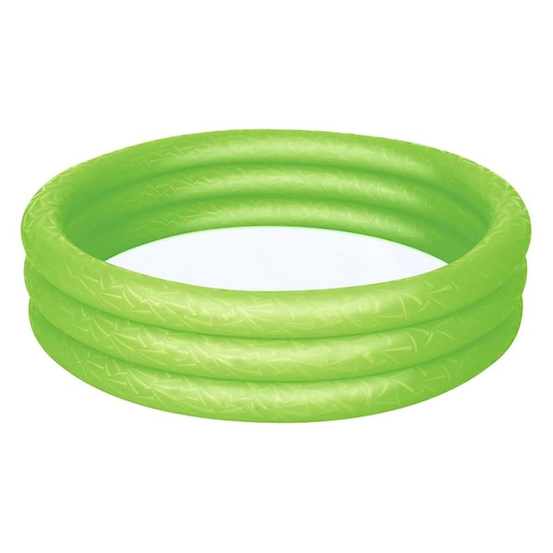 Bestway Splash and Play Three Ring Paddling Pool, Multi-Colour, 1.22 m x 25 cm