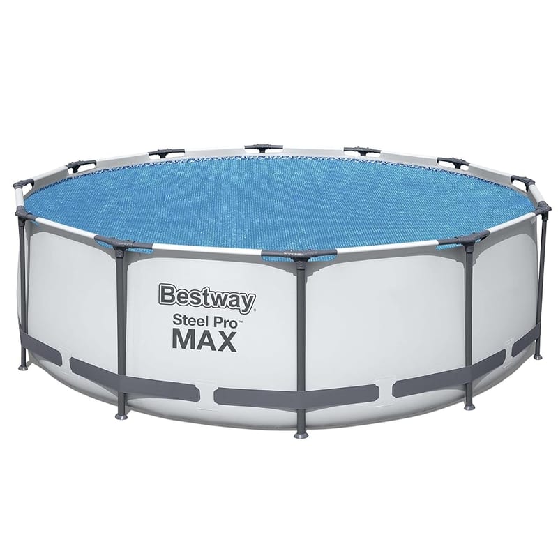 Bestway 12-inch Solar Pool Cover, Round Above Ground Pool Cover