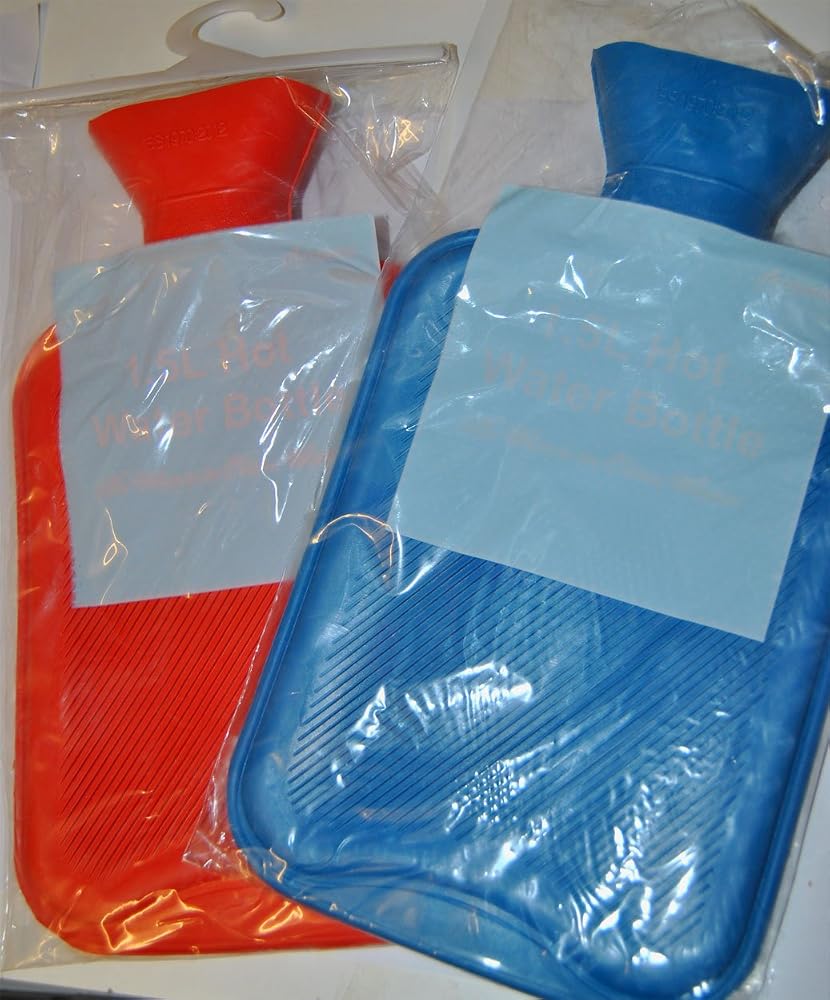 1.5 Litre Hot Water Bottle, Natural Rubber, BS 1970:2012