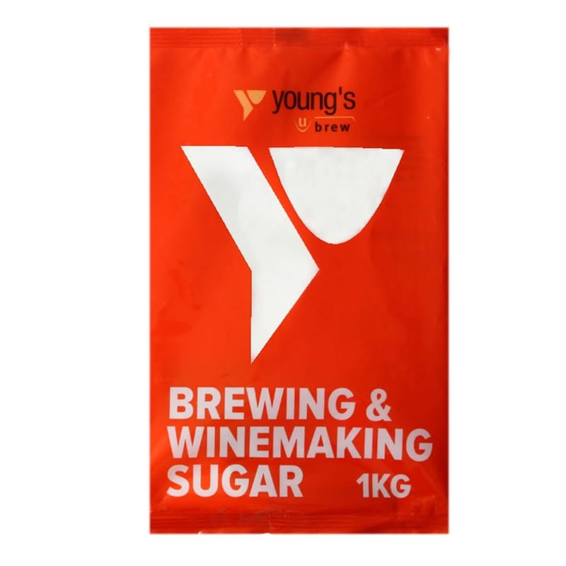 Brewing Sugar Beer Home Brew Wine Making Youngs Dextrose Monohydrate Sugar 1kg