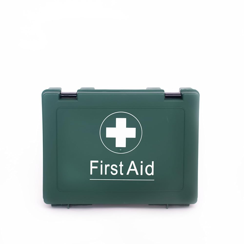 Blue Dot HSE First Aid Kit for 50 People, Workplace First Aid Kit in Durable Carry Case