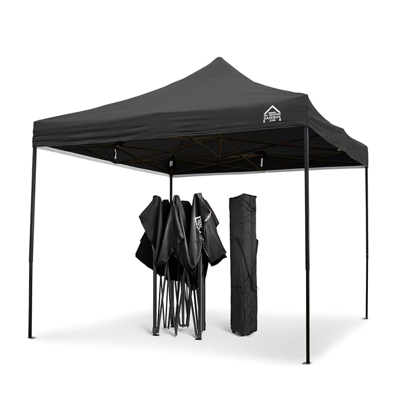 All Seasons Gazebos 3x3m Heavy Duty Waterproof Pop Up Gazebo, Fully Waterproof Marquee Party Tent with Sides and Carry Bag