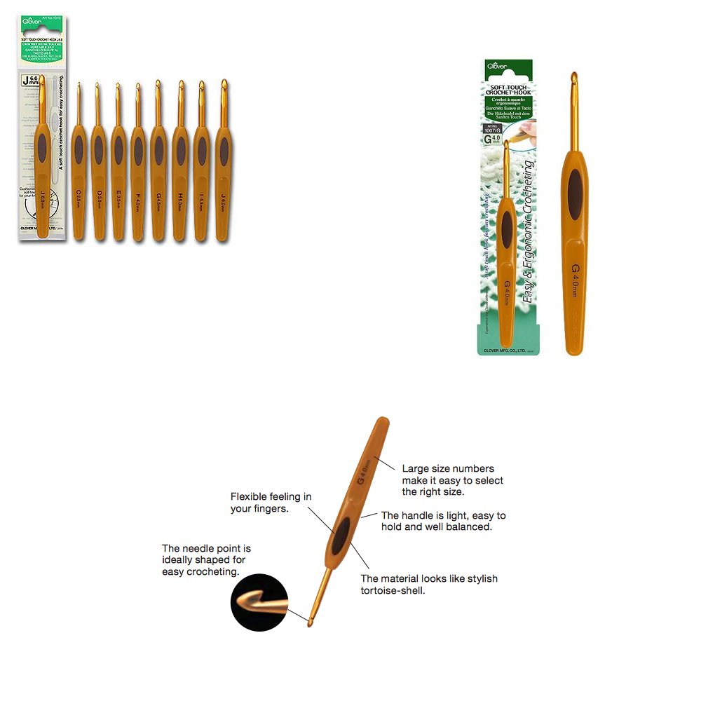 Clover Hooks Set of 9