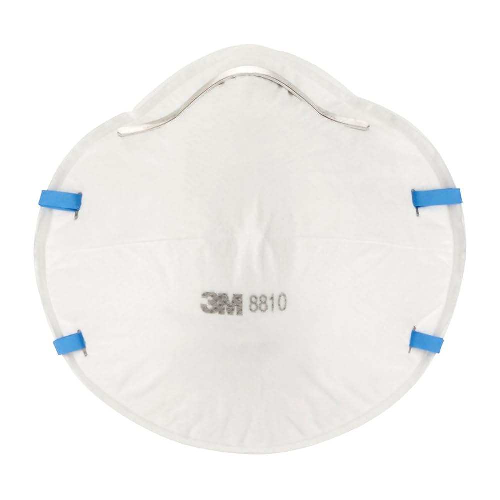3M 8810 FFP2 Respirator, Cup Shaped Particulate Mask, 3-Pack